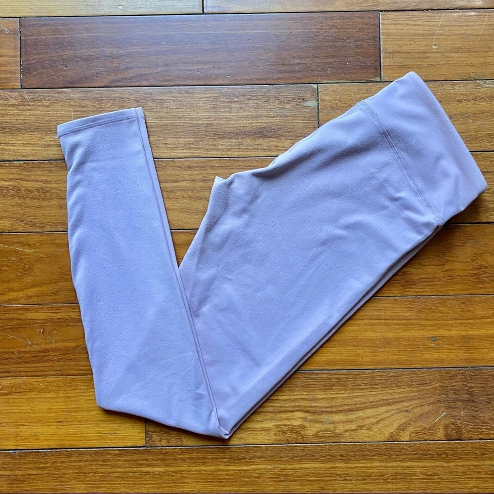 Fabletics Define Mid-Rise Legging In Mauve (pastel pink) - Picture 2 of 7